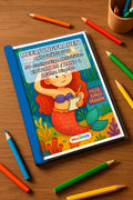 Meerjungfrauen Aktivitätsbuch 50 Rätsel- und Aktivitätsseiten gedruckt – Mockup-Ansicht
