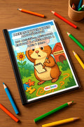 Meerschweinchen Aktivitätsbuch 100 Rätsel- und Aktivitätsseiten gedruc – Mockup-Ansicht