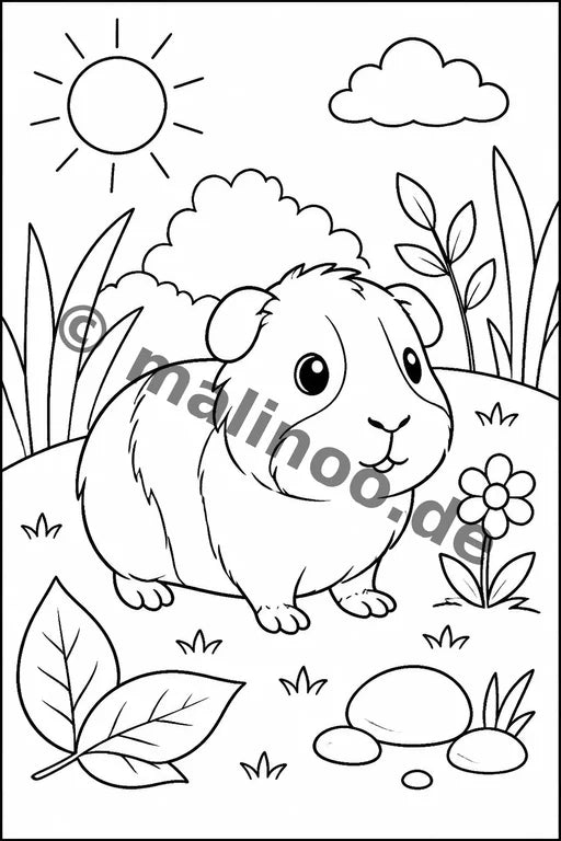 Meerschweinchen Aktivitätsbuch 20 Rätsel- und Aktivitätsseiten PDF Dow – Vorschaubild 5