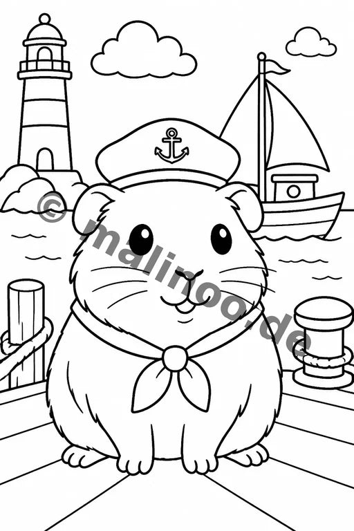 Meerschweinchen Aktivitätsbuch 50 Rätsel- und Aktivitätsseiten gedruck – Vorschaubild 2