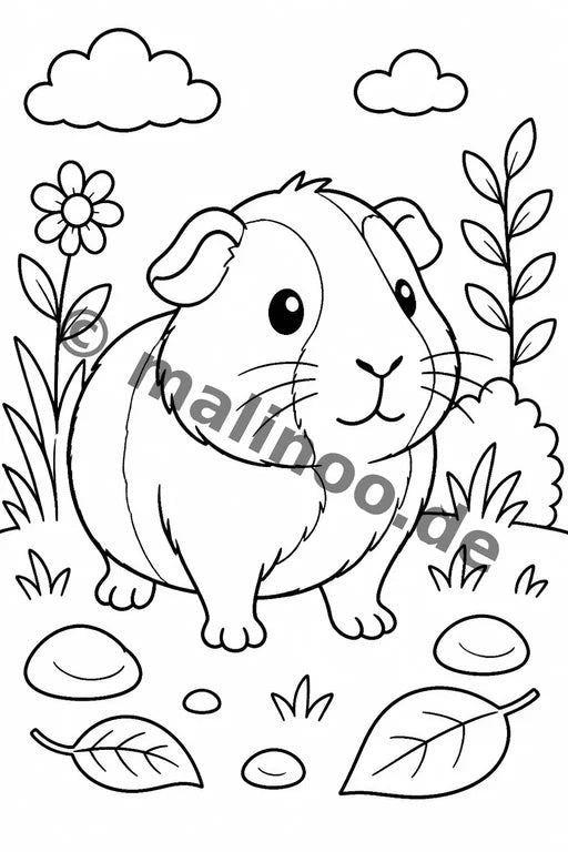Meerschweinchen Aktivitätsbuch 50 Rätsel- und Aktivitätsseiten gedruck – Vorschaubild 7