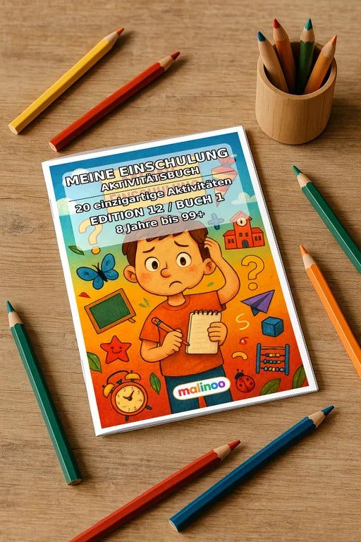 Meine Einschulung Aktivitätsbuch 20 Rätsel- und – Mockup-Ansicht