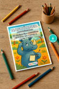 Nashörner Aktivitätsbuch 20 Rätsel- und Aktivitätsseiten PDF Download – Mockup-Ansicht