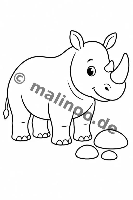 Nashörner Aktivitätsbuch 20 Rätsel- und Aktivitätsseiten gedruckt+lose – Vorschaubild 10