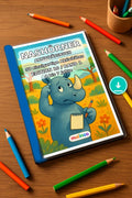 Nashörner Aktivitätsbuch 50 Rätsel- und Aktivitätsseiten PDF Download – Mockup-Ansicht