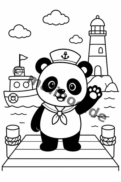 Panda's Aktivitätsbuch 20 Rätsel- und Aktivitätsseiten PDF Download – Vorschaubild 4