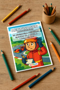 Rennwagen Aktivitätsbuch 20 Rätsel- und Aktivitätsseiten gedruckt+gebu – Mockup-Ansicht