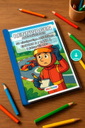 Rennwagen Aktivitätsbuch 50 Rätsel- und Aktivitätsseiten PDF Download – Mockup-Ansicht