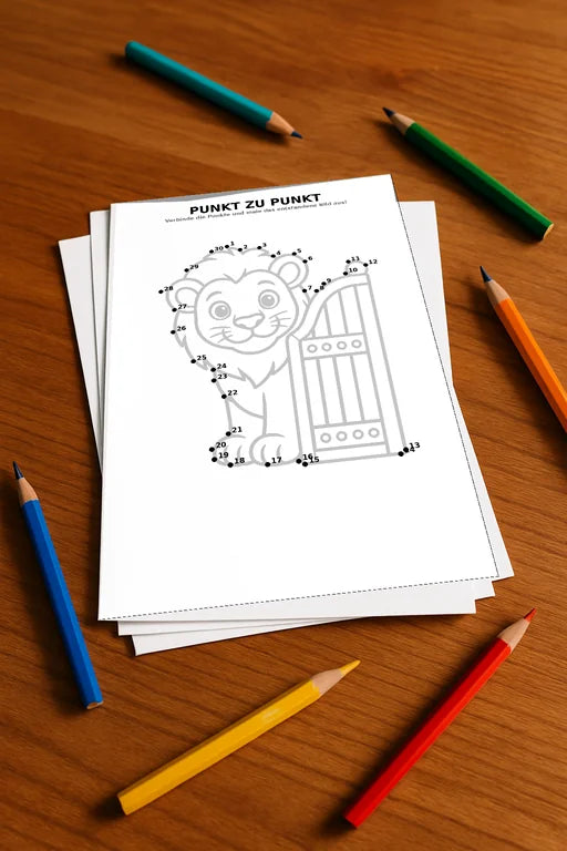Safari-Tiere Aktivitätsbuch 100 Rätsel- und Aktivitätsseiten gedruckt+ – Mockup-Ansicht