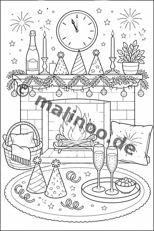 Silvester Aktivitätsbuch 20 Rätsel- und Aktivitätsseiten – Vorschaubild 4