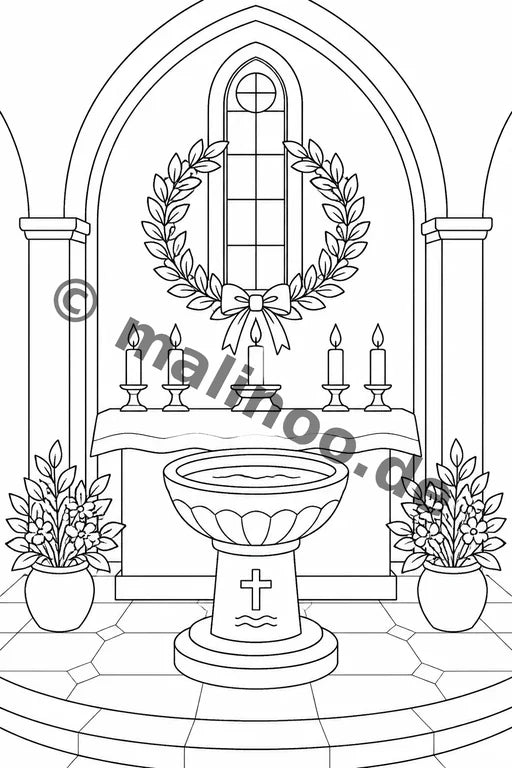 Taufe Aktivitätsbuch 50 Rätsel- und Aktivitätsseiten PDF Download – Vorschaubild 4