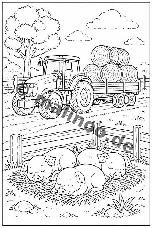 Tractors Activity Aktivitätsbuch 100 Rätsel- und Aktivitätsseiten gedr – Vorschaubild 10