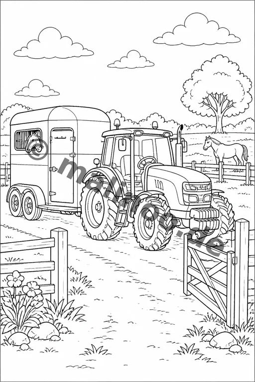 Tractors Activity Aktivitätsbuch 50 Rätsel- und Aktivitätsseiten gedru – Vorschaubild 7
