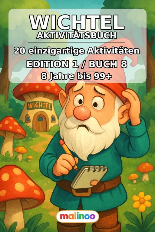 Wichtel Aktivitätsbuch 20 Rätsel- und Aktivitätsseiten PDF – Cover