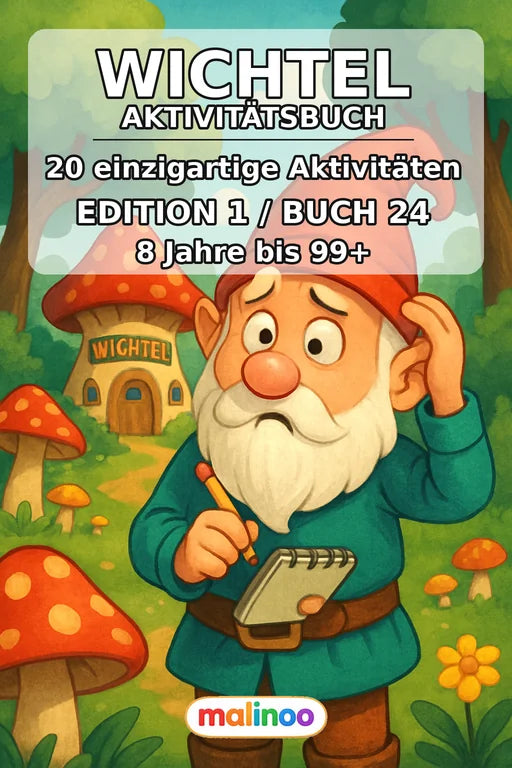 Wichtel Aktivitätsbuch 20 Rätsel- und Aktivitätsseiten PDF – Cover