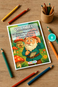 Wichtel Aktivitätsbuch 20 Rätsel- und Aktivitätsseiten PDF – Mockup-Ansicht