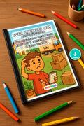 Wir ziehen um Aktivitätsbuch 100 Rätsel- und – Mockup-Ansicht