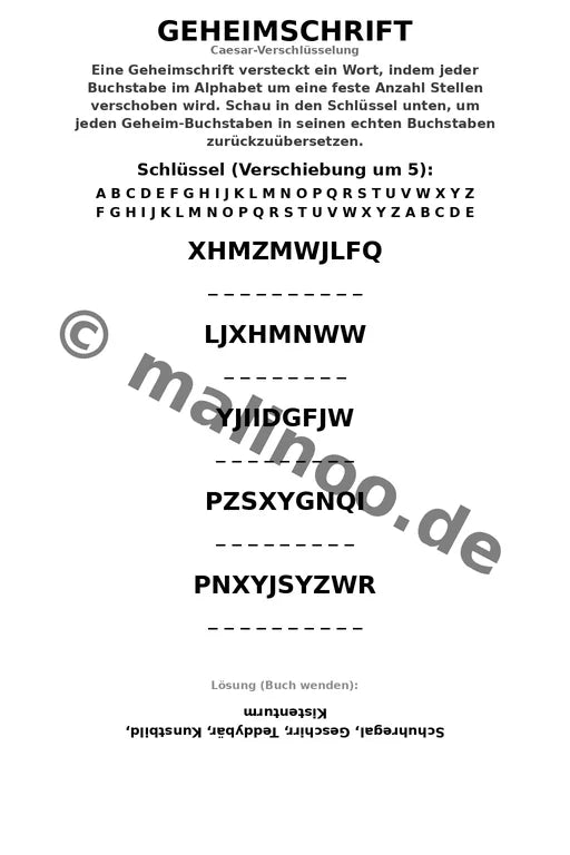 Wir ziehen um Aktivitätsbuch 50 Rätsel- und – Vorschaubild 5