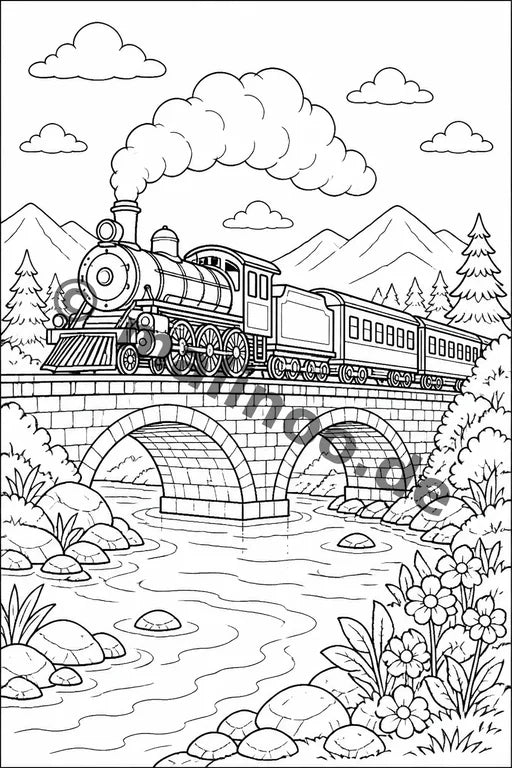 Zugaktivitäten Aktivitätsbuch 20 Rätsel- und Aktivitätsseiten gedruckt – Vorschaubild 1