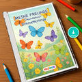 Freundebuch Butterflies 00 mockup digital