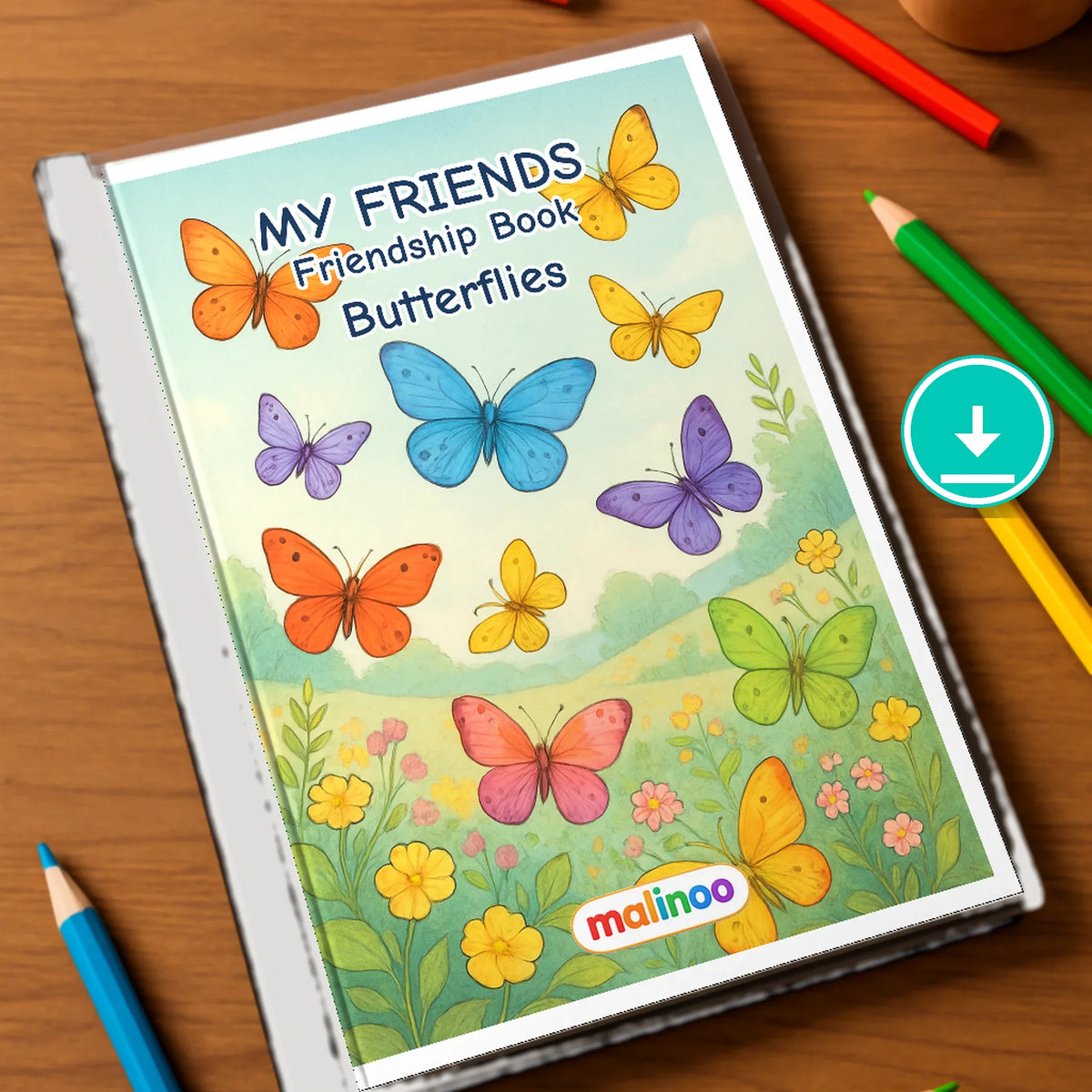 Friendship Book Butterflies