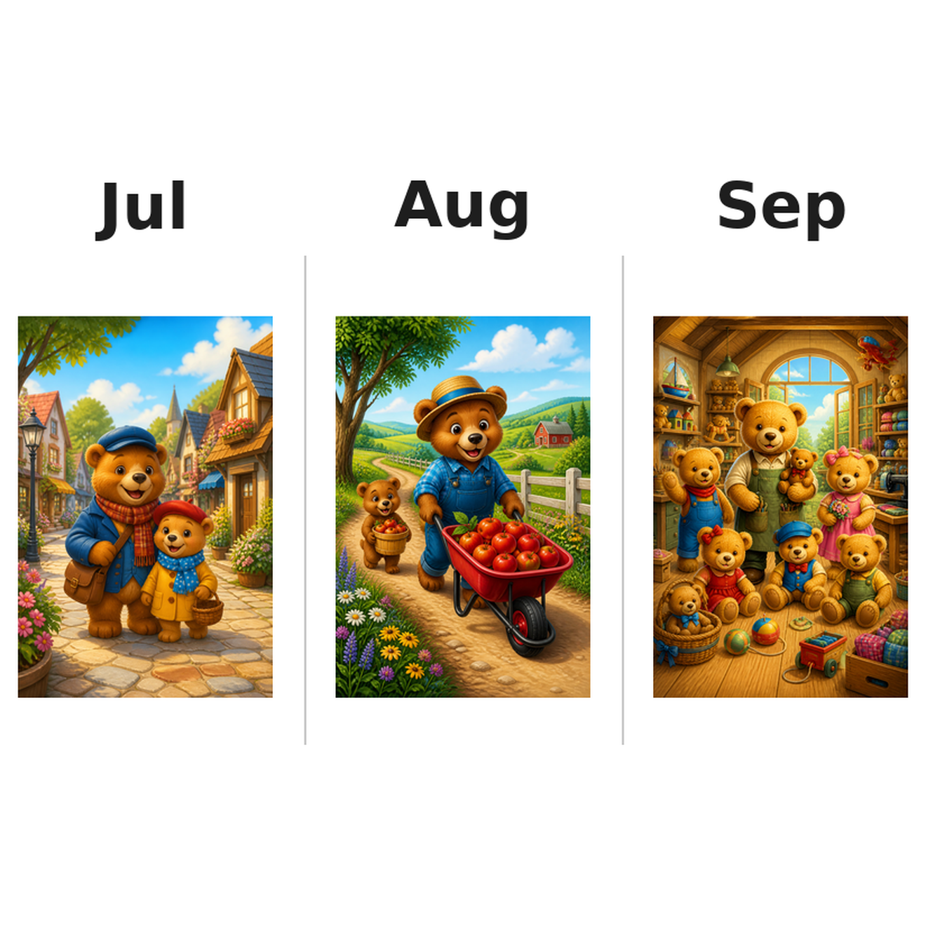 bears_low Kalender 2027 Motive ausgemalt 3
