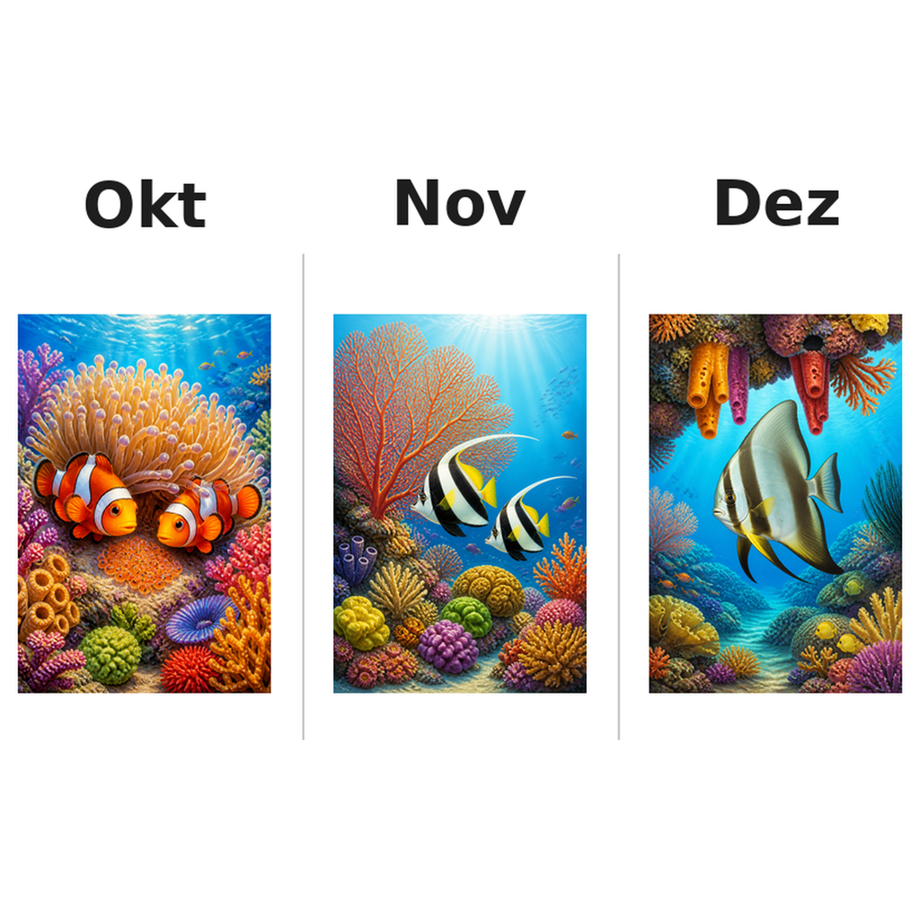 coral_reefs_medium Kalender 2027 Motive ausgemalt 4