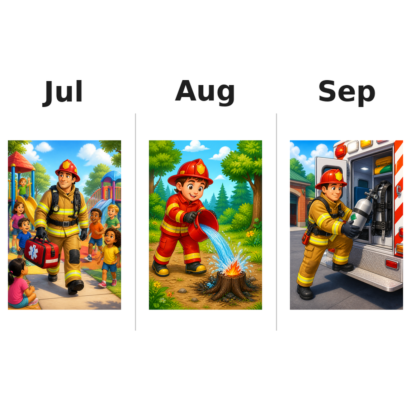 firefighter_comic_style_low Kalender 2027 Motive ausgemalt 3