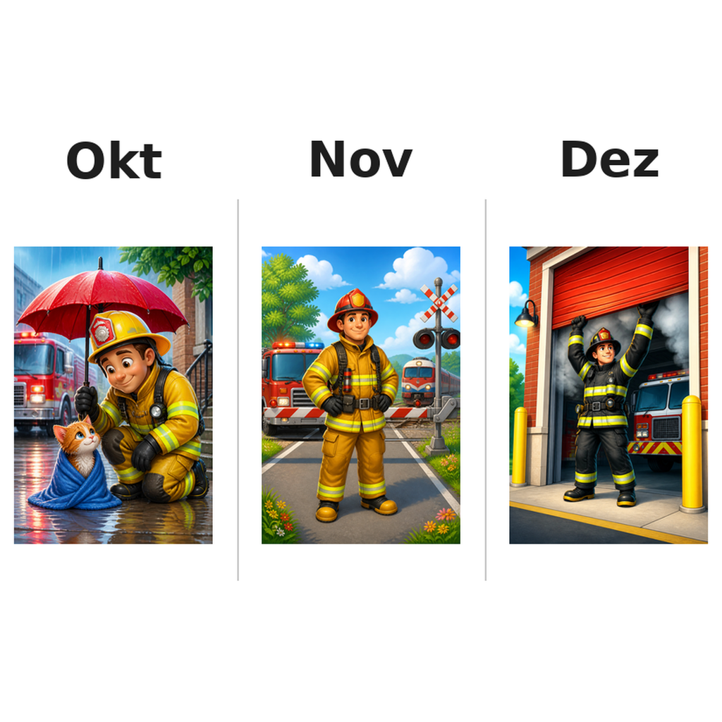 firefighter_comic_style_low Kalender 2027 Motive ausgemalt 4