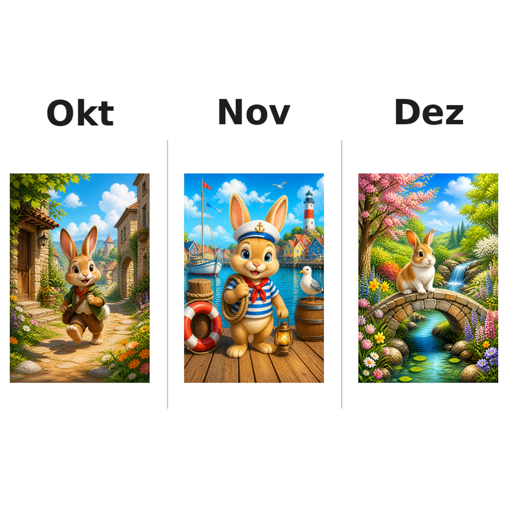 rabbit_low Kalender 2027 Motive ausgemalt 4