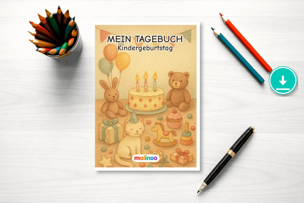 Tagebuch Children Birthday Party Medium