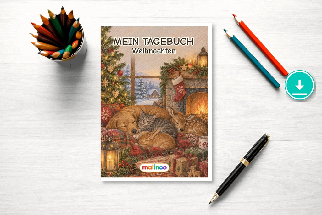 Tagebuch Christmas Low 00 mockup digital
