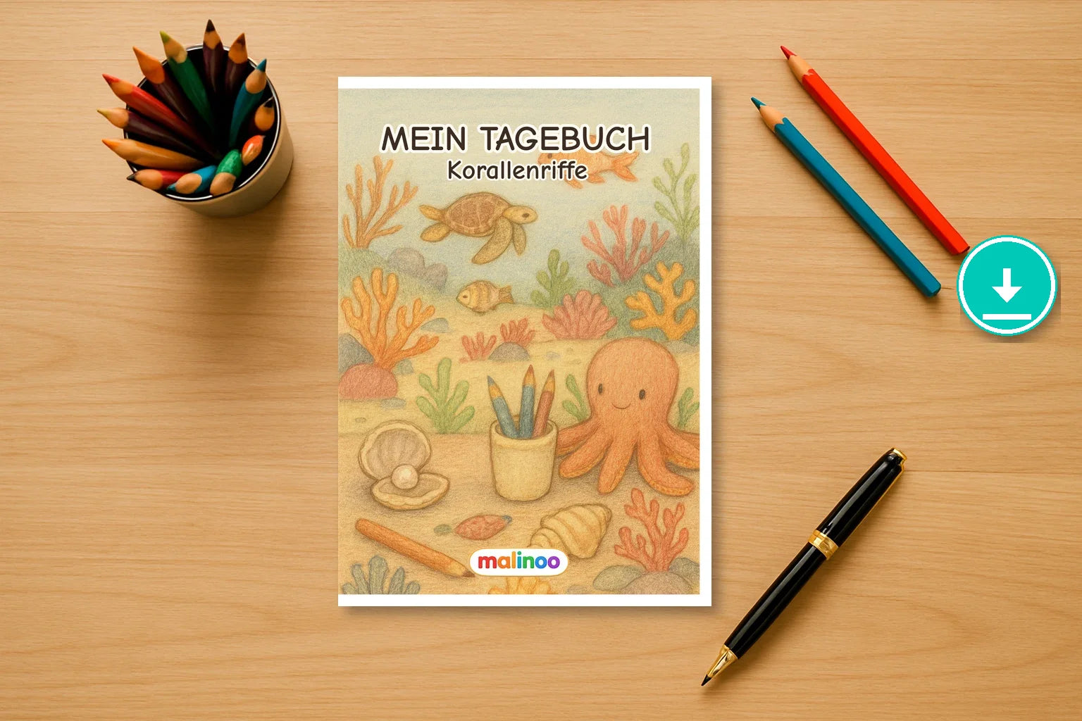 Tagebuch Coral Reefs Medium reefs 00 mockup digital
