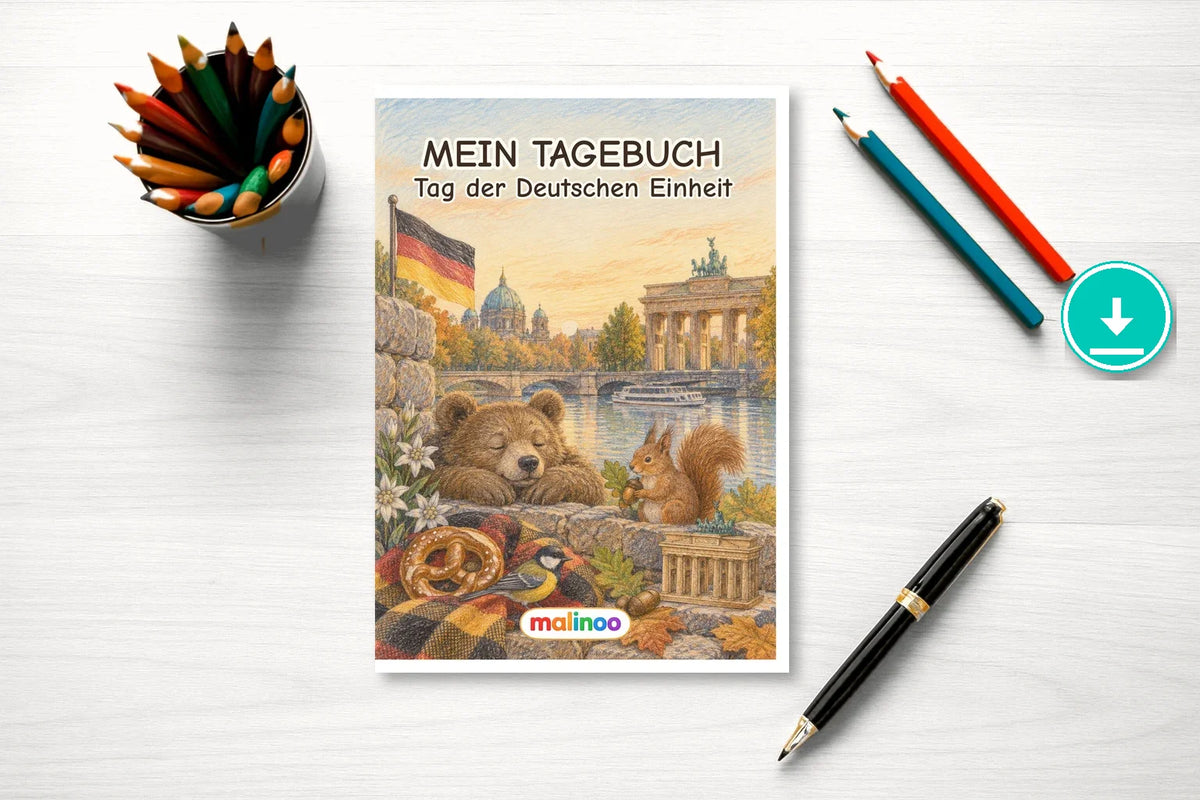 Tagebuch Day Of German Unity Low of german unity 00 mockup digital