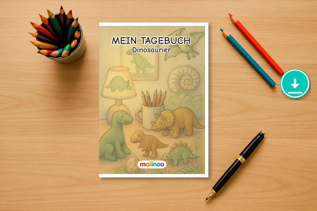 Tagebuch Dinosaur Activity Low activity 00 mockup digital