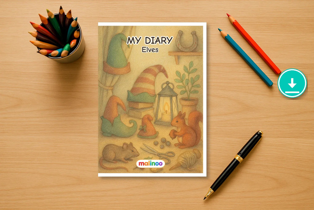 Tagebuch Elves Medium 00 mockup digital en