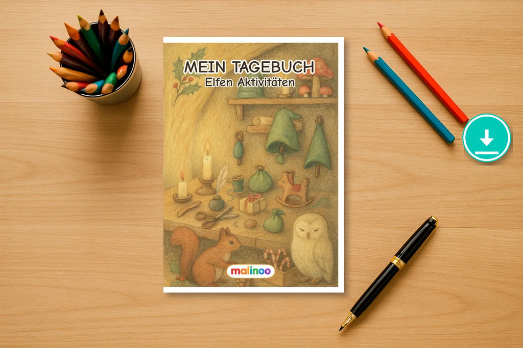 Tagebuch Elves Activity Medium activity 00 mockup digital