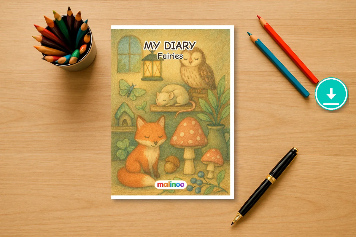 Tagebuch Fairies Low 00 mockup digital en