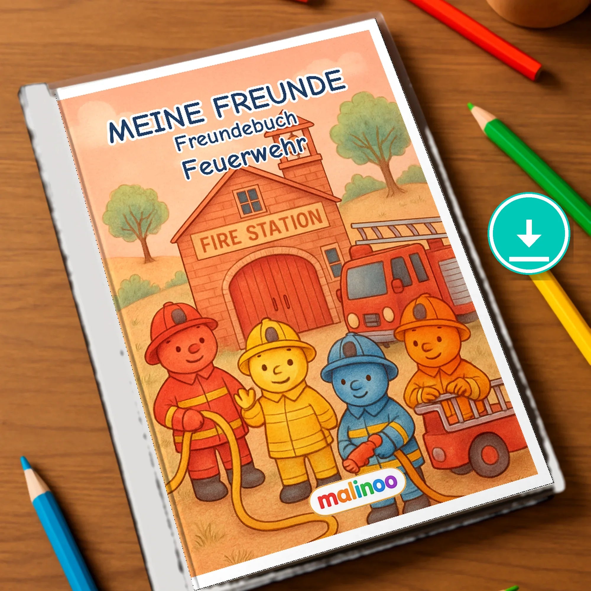 Freundebuch Fire Department de 00 mockup digital