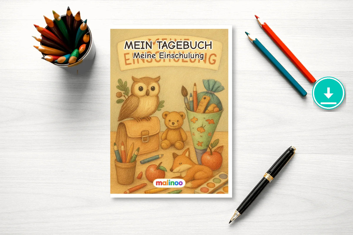 Tagebuch First Day Of School Medium