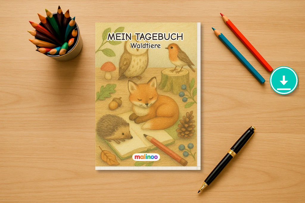 Tagebuch Forest Animals Low