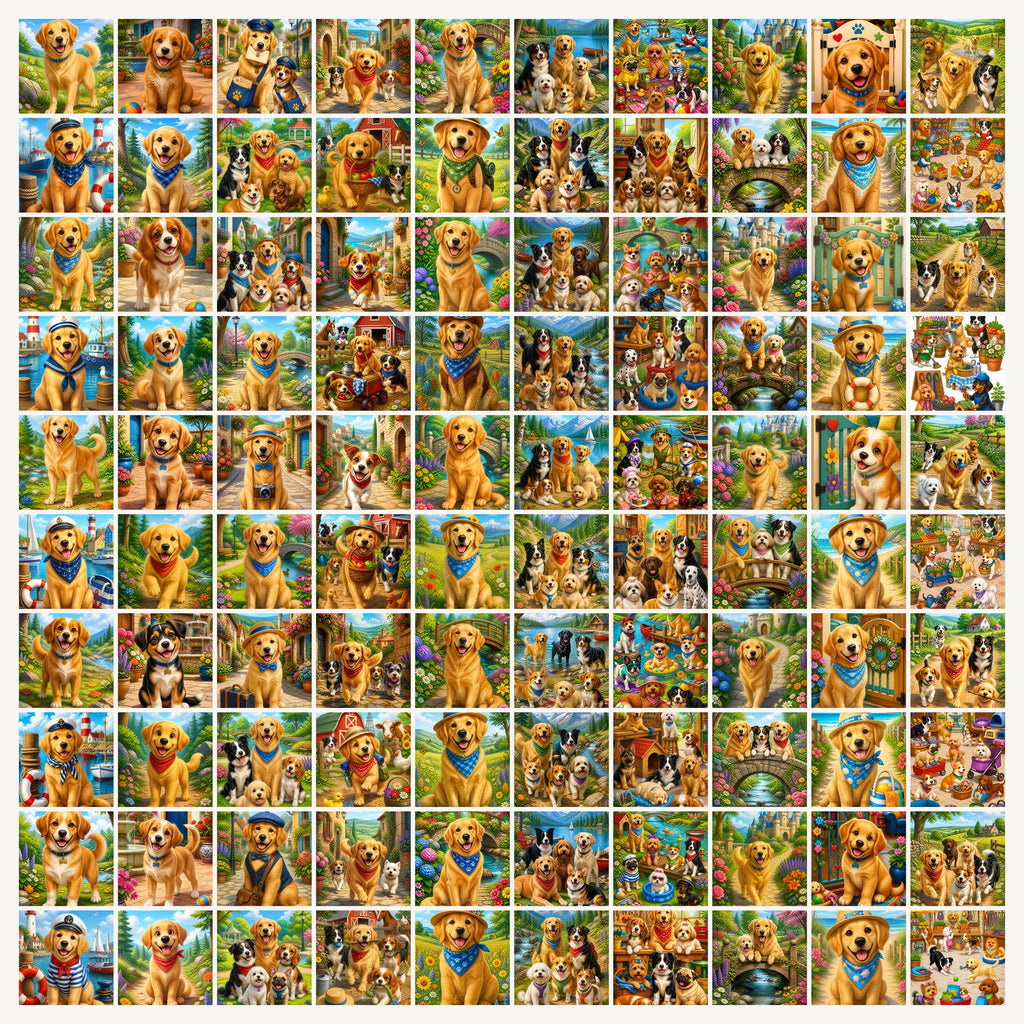 Sticker-Set Kinder – 100 Aufkleber pro Motivwelt – DIN-A4 Vinyl, wasserfest – 10 Motivwelten zur Auswahl – Aufkleber Kinder, Sticker Set – Bild 3