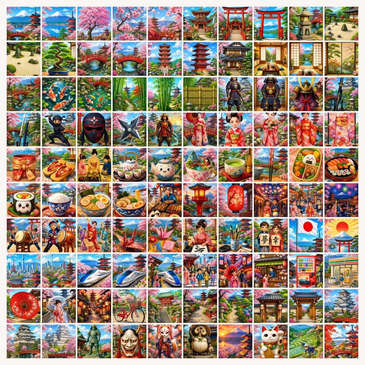 Sticker Adventszeit, Astronauten, Bienen & Hummeln, Weihnachten, Ich bin im Krankenhaus, Japan, Kindergarten-Abschied, Koalas, Magische Tiere, Mandalas – 100 Aufkleber je Thema, Vinyl wasserabweisend – Bild 7