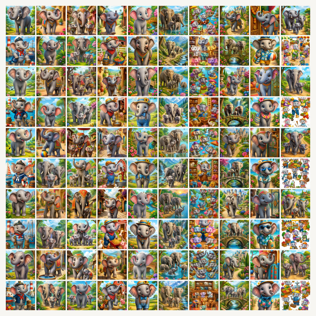Sticker-Set Kinder – 100 Aufkleber pro Motivwelt – DIN-A4 Vinyl, wasserfest – 10 Motivwelten zur Auswahl – Aufkleber Kinder, Sticker Set – Bild 6