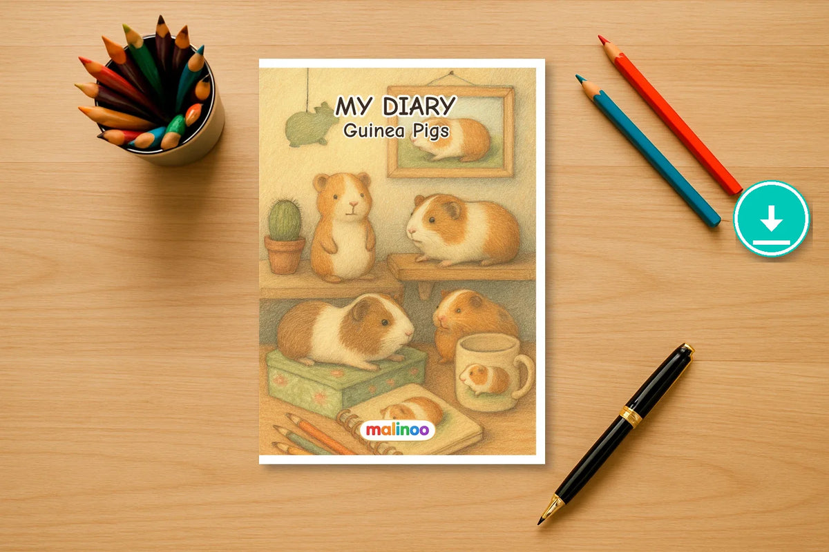 Tagebuch Guinea Pigs Low pigs 00 mockup digital en