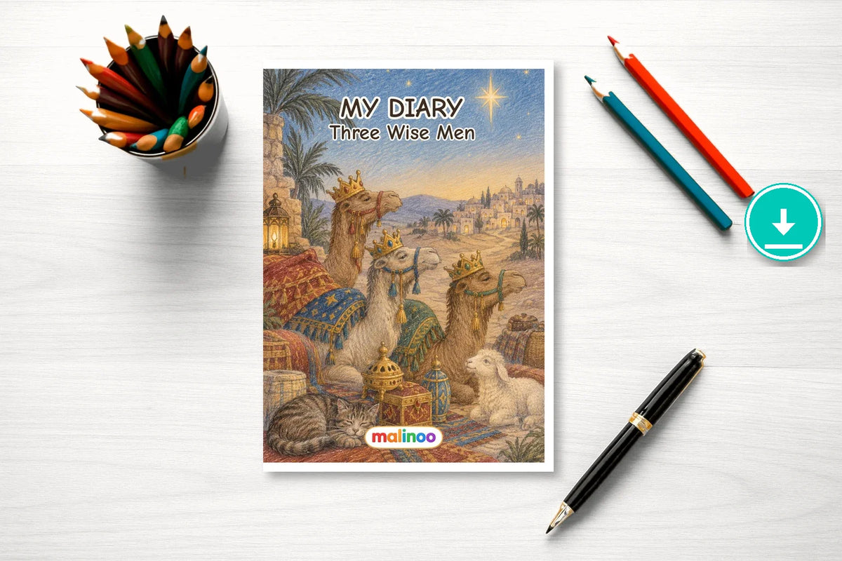 Tagebuch Holy Three Kings Low three kings 00 mockup digital en