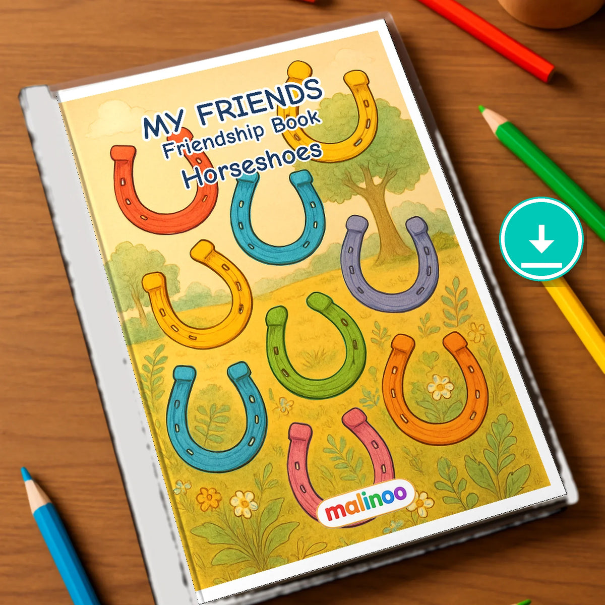 Friendship Book Horseshoe
