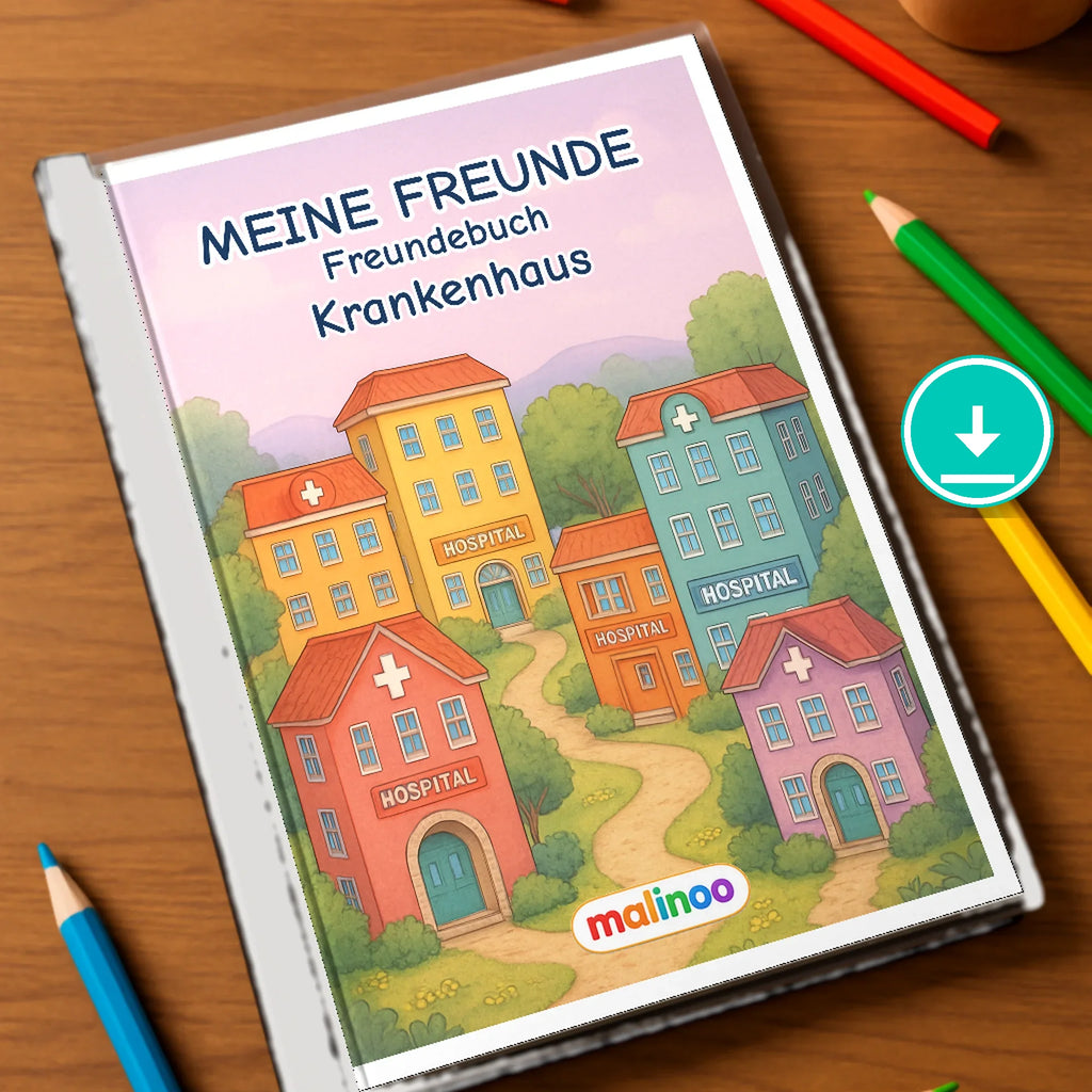 Freundebuch Hospital de 00 mockup digital