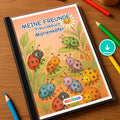 Freundebuch Ladybug 00 mockup digital