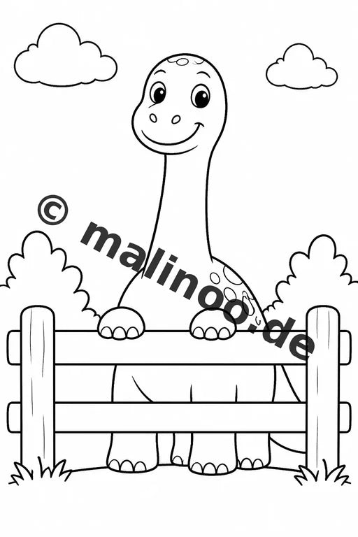 Dinosaurier Malbuch 100 Ausmalbilder gedruckt, ungebunden – Vorschaubild 5